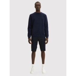 Tom Tailor Szövet rövidnadrág 1031444 Sötétkék Regular Fit