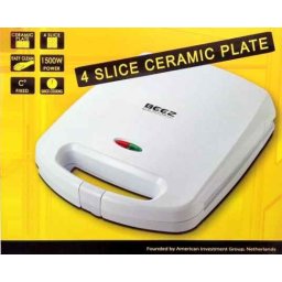 Konyhai kisgép, Szendvicssütő 4 szeletes kerámia bevonatos 1500W ew04798