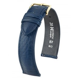 Hirsch Camelgrain borjúbőr, kék, 16/14L