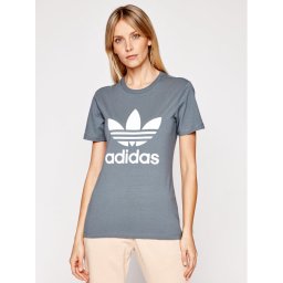 adidas Póló adicolor Classics Trefoil GN2903 Szürke Regular Fit
