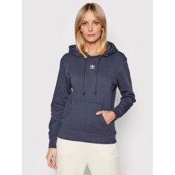 adidas Pulóver Hoodie HF7509 Sötétkék Regular Fit