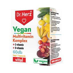 Dr. Herz Vegan Multivitamin kapszula 60x