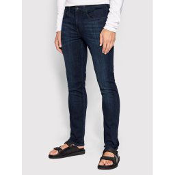 7 For All Mankind Farmer Luxe Performance Plus JSMSA230IP Sötétkék Slim Fit