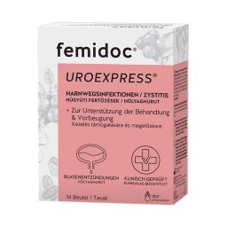Uroexpress Femidoc D-mannóz por húgyúti panaszokra 14x tasak