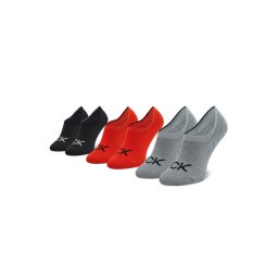 Calvin Klein 3 pár férfi bokazokni 701218723 Színes
