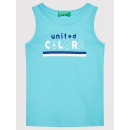 United Colors Of Benetton Felső 3I1XGH002 Kék Regular Fit