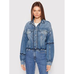 Pepe Jeans Farmer kabát Sage Reclaim PL402062 Kék Relaxed Fit