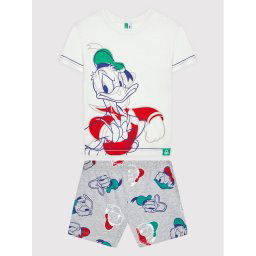 United Colors Of Benetton Pizsama DISNEY 3BVX0P00T Fehér Regular Fit