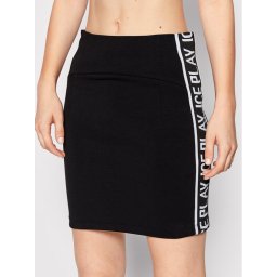 Ice Play Miniszoknya 22I U2M0 C081 P472 9000 Fekete Regular Fit