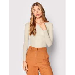 Patrizia Pepe Blúz CM0764-J014/B633 Bézs Regular Fit