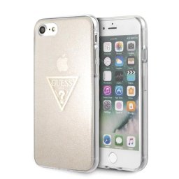 Guess Glitter Triangle iPhone 7/8/SE 2020/SE 2022 tok (arany)