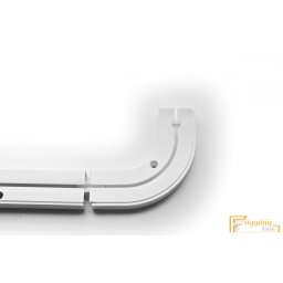 Műanyag záróív üreges profilhoz 1 pályás 2 db/csomag