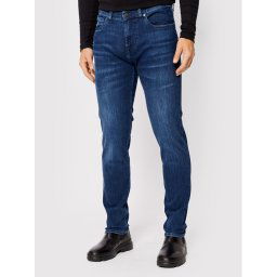 7 For All Mankind Farmer Luxe Performance JSMXB800LI Sötétkék Slim Tapered Fit