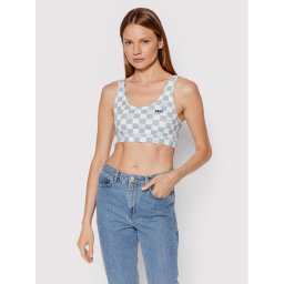 Vans Felső Flying VN0A7PND Kék Slim Fit