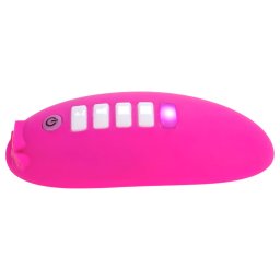 OhMiBod Lightshow - App-vezérelt csiklóvibrátor LED-fénnyel (pink)