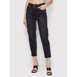 7 For All Mankind Farmer Malia JSA7C320LB Fekete Relaxed Fit