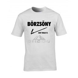 Just Walk It Börzsöny Póló