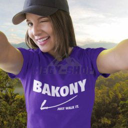 Just Walk It Bakony női Póló