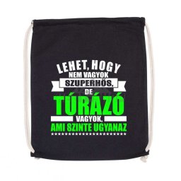 Túrázó szuperhős tornazsák