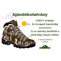 Ajándékutalvány 5000Ft