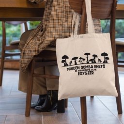 Minden gomba ehető Shopping Bag
