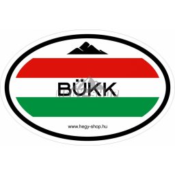 Bükk autós matrica
