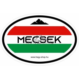 Mecsek autós matrica