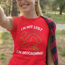 I'm geocaching női Póló