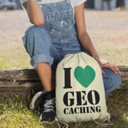 I Love Geocaching Tornazsák