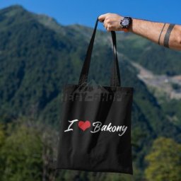 I Love Bakony Shopping Bag
