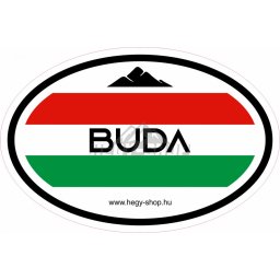 Buda autós matrica