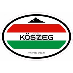 Kőszeg autós matrica