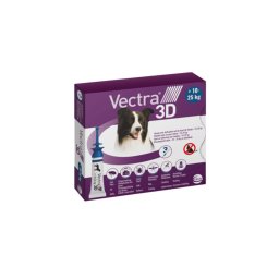 Vectra 3D M Spot-On - rácsepegtető oldat >10 - 25 kg-os kutyáknak (3x3,6 ml)