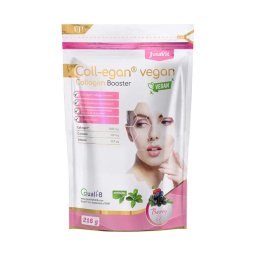 JutaVit Coll-egan Vegan Collagen Booster por berry ízben 216g