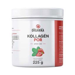 Organika eper ízű kollagén italpor 225g
