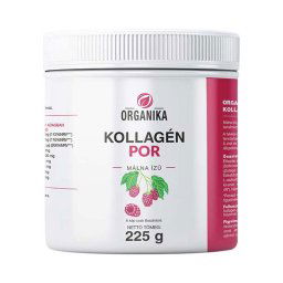 Organika málna ízű kollagén italpor 225g