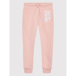 DKNY Melegítő alsó D34A70 S Rózsaszín Regular Fit