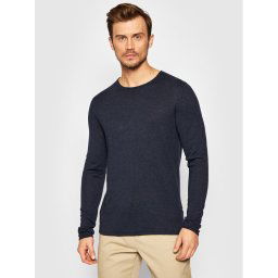 Selected Homme Sweater Rome 16079774 Sötétkék Regular Fit