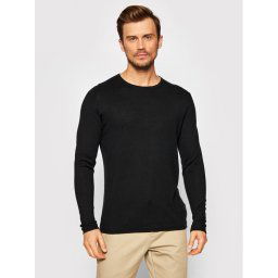 Selected Homme Sweater Rome 16079774 Fekete Regular Fit