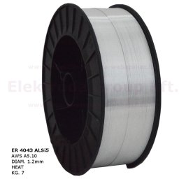 Huzalelektróda AlSi5 1.0mm/7kg (300mm)