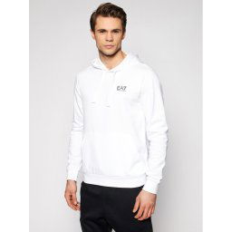 EA7 Emporio Armani Pulóver 8NPM04 PJ05Z 1100 Fehér Regular Fit