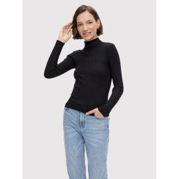 Pieces Garbó Crista 17115049 Fekete Slim Fit