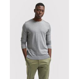 Selected Homme Sweater Berg 16074682 Szürke Regular Fit
