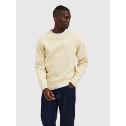 Selected Homme Sweater Fergo 16085457 Bézs Regular Fit