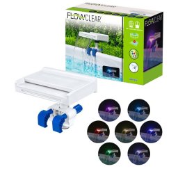 Bestway vízesés színes ledes világítással 58619