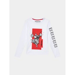Jack&Jones Junior Blúz MARVEL 12217803 Fehér Regular Fit