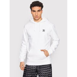 adidas Pulóver adicolor Essentials Trefoil H34649 Fehér Regular Fit