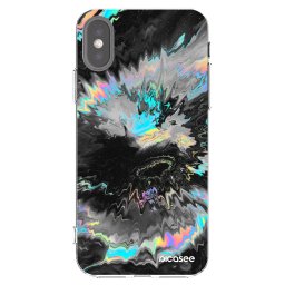Átlátszó szilikon tok az alábbi mobiltelefonokra Apple iPhone X/XS - Magnetic