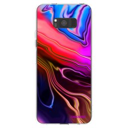 Átlátszó szilikon tok az alábbi mobiltelefonokra Samsung Galaxy S8 G950F - Electric