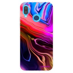 Átlátszó szilikon tok az alábbi mobiltelefonokra Huawei P20 Lite - Electric
